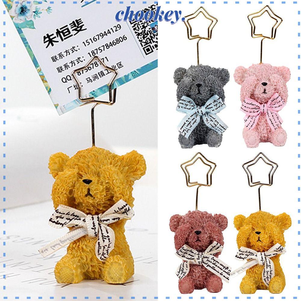 CHOOKEY Giá Đỡ Kẹp Ảnh Để Bàn Thiết Kế Sáng Tạo