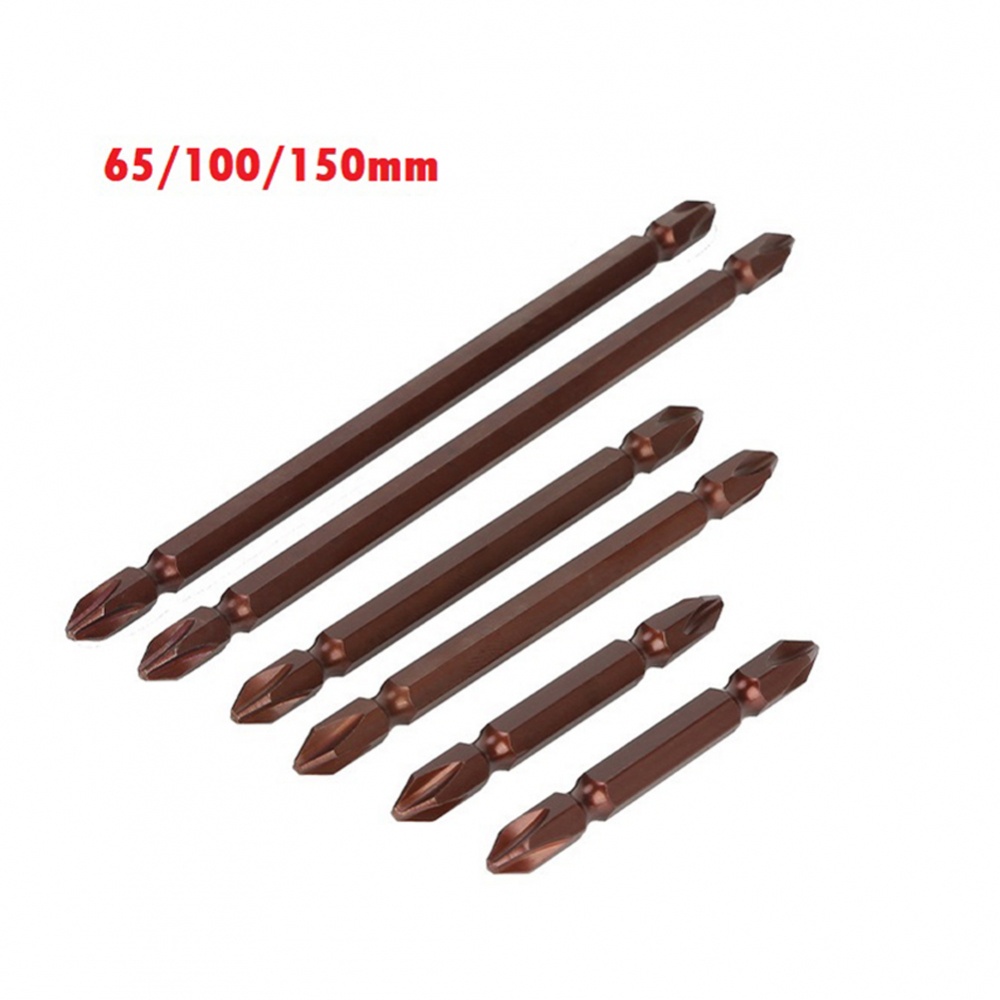 Tua Vít Hai Đầu Bằng Hợp Kim Thép 1 / 4 Inch 6.35mm 65mm 100mm 150mm