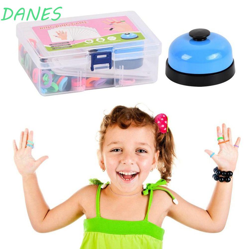 DANES Đồ Chơi Chuông Nhựa Nhiều Màu Sắc Tương Tác Giáo Dục Sớm Cho Bé