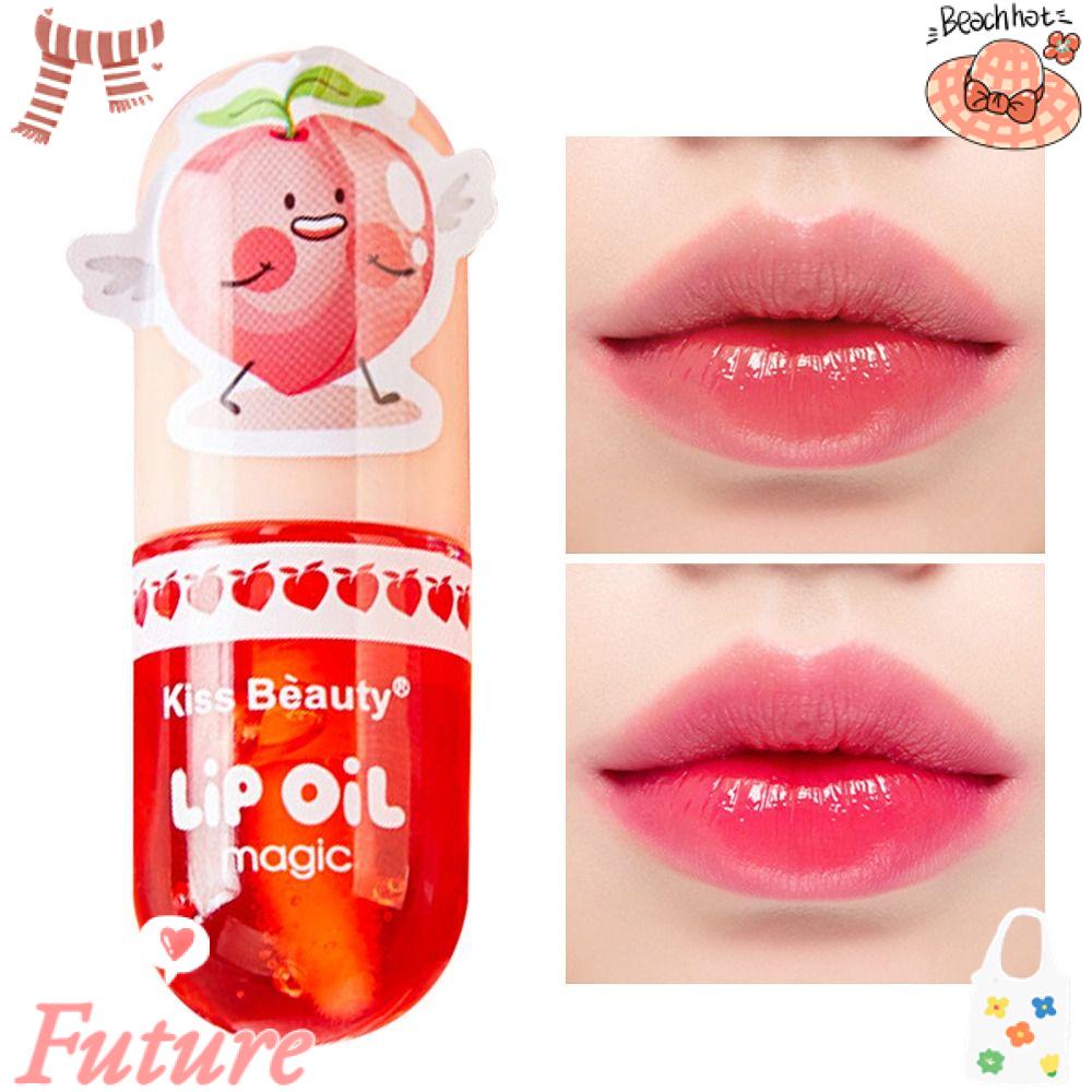 Dầu Dưỡng Ẩm Môi Hương Đào Chăm Sóc Môi Khô