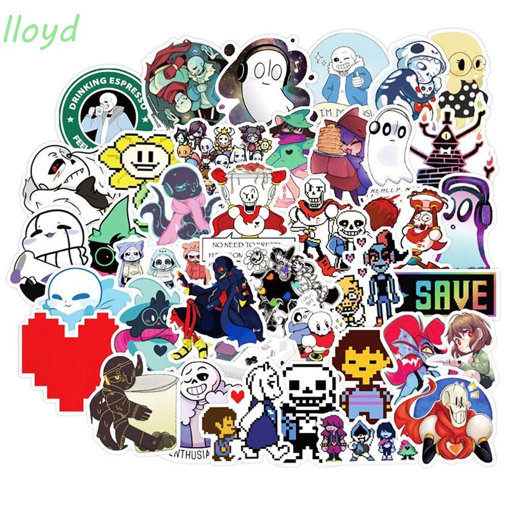 LLOYD Miếng Dán Trang Trí Vali Ván Trượt / Va Li / Đồ Chơi Trẻ Em Họa Tiết Graffiti