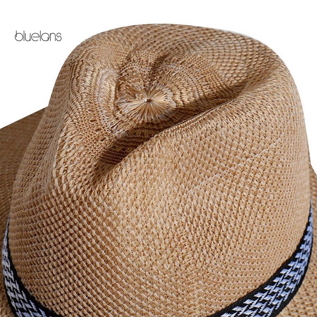 Mũ Rộng Vành Chống Nắng Chất Liệu Thân Thiện Với Da Thời Trang Đi Biển Mùa Hè Cho Nam