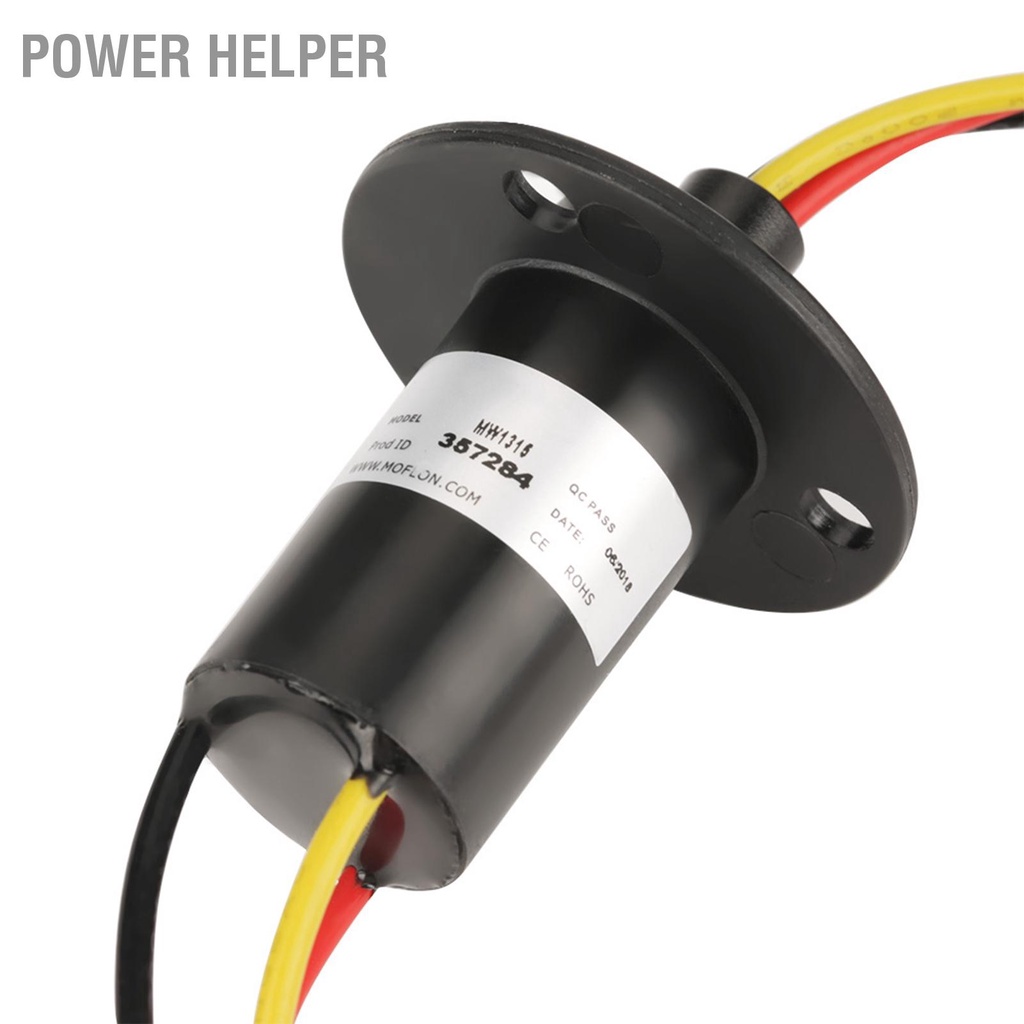 Power Helper Vòng trượt nhỏ 250RPM 15A 3 dây 0-600V cho máy phát điện tuabin gió