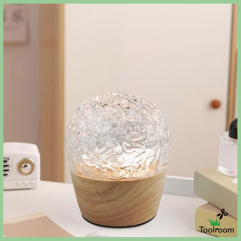 Đèn Ngủ Để Bàn Tạo Hiệu Ứng Sóng Nước Kèm Sạc USB Tiện Dụng
