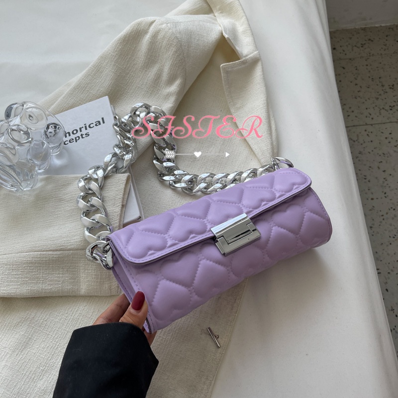 SISTER túi xách nữ Hàn Quốc thời trang cá tính 2023 new L91T3NR