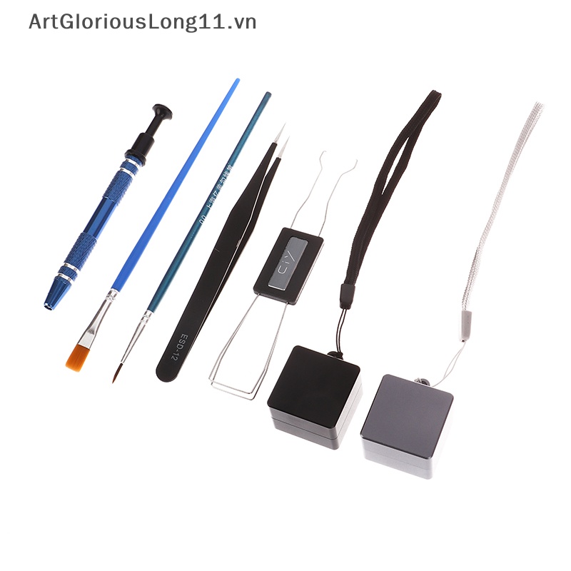 1 Bộ Dụng Cụ Tháo Rời Bàn Phím Cơ ArtGloriousLong Bằng Kim Loại