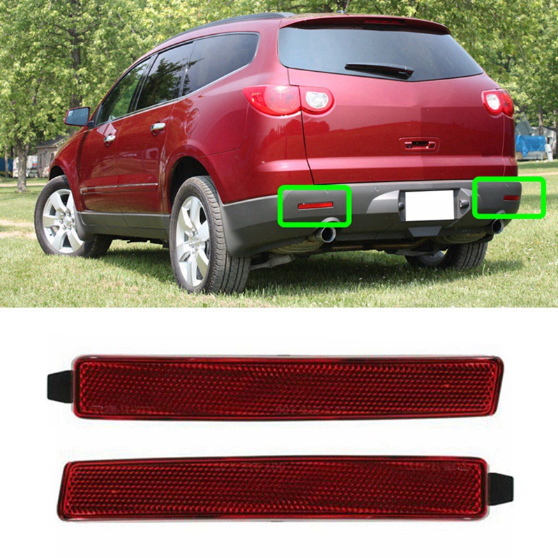25881881 25881882 Đèn Phản Quang Cảnh Báo Gắn Đuôi Xe Hơi Cadillac SRX 2010-2016 Saturn GMC