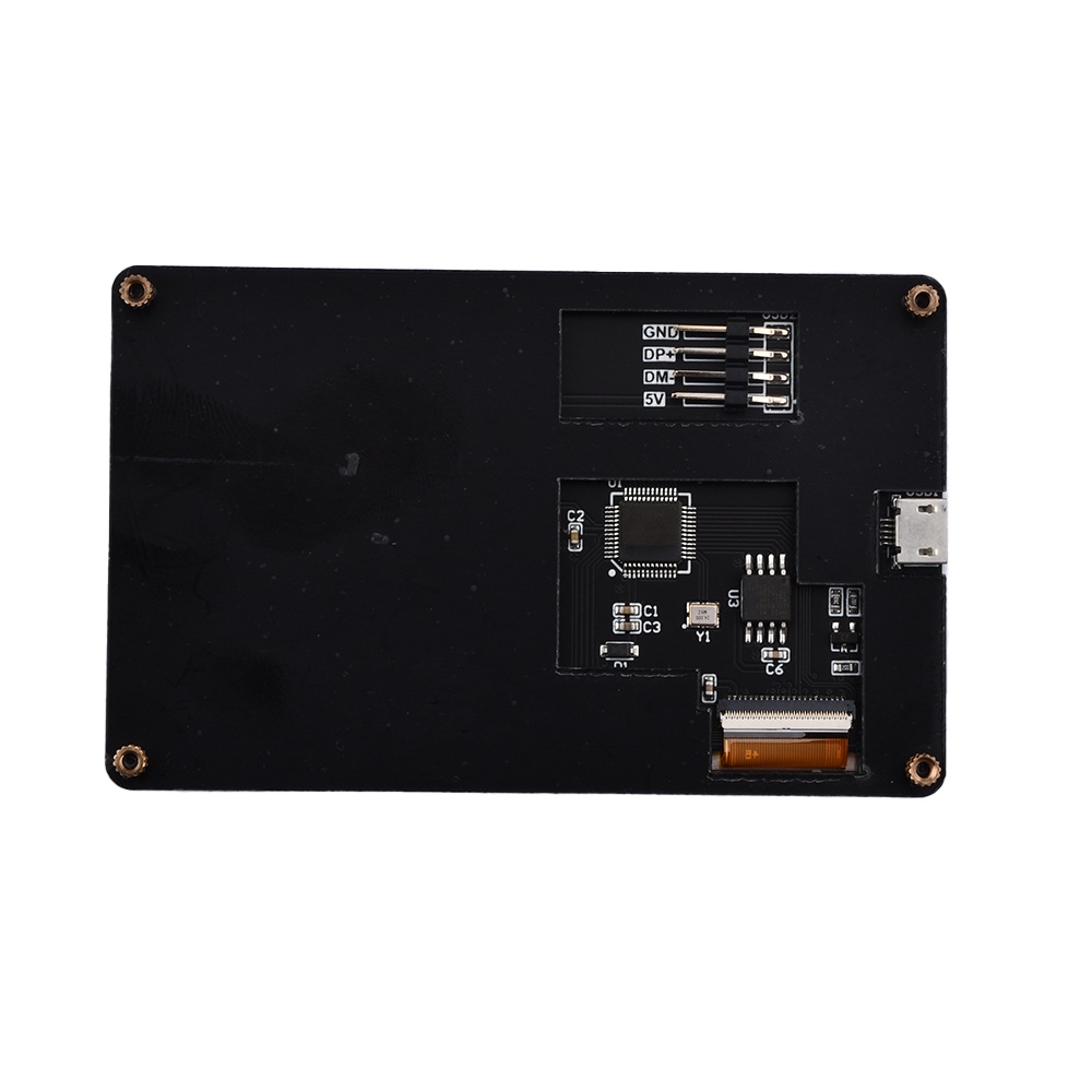 RIRIHI Cáp Dữ Liệu USB Mini 3.5 Inch IPS AIDA64 PC RAM HDD Màn Hình Hiển Thị Nhiệt Độ Cho Máy Tính