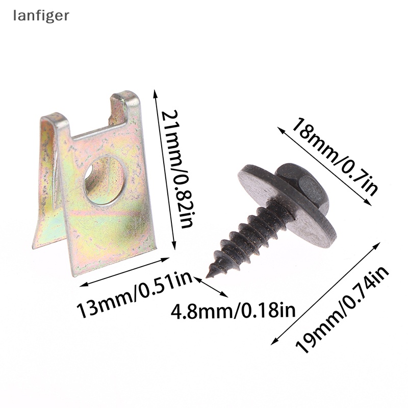 Set 40 Ốc Vít Kim Loại Bảo Vệ Động Cơ Dưới Nước Phụ Kiện Chuyên Dụng Chất Lượng