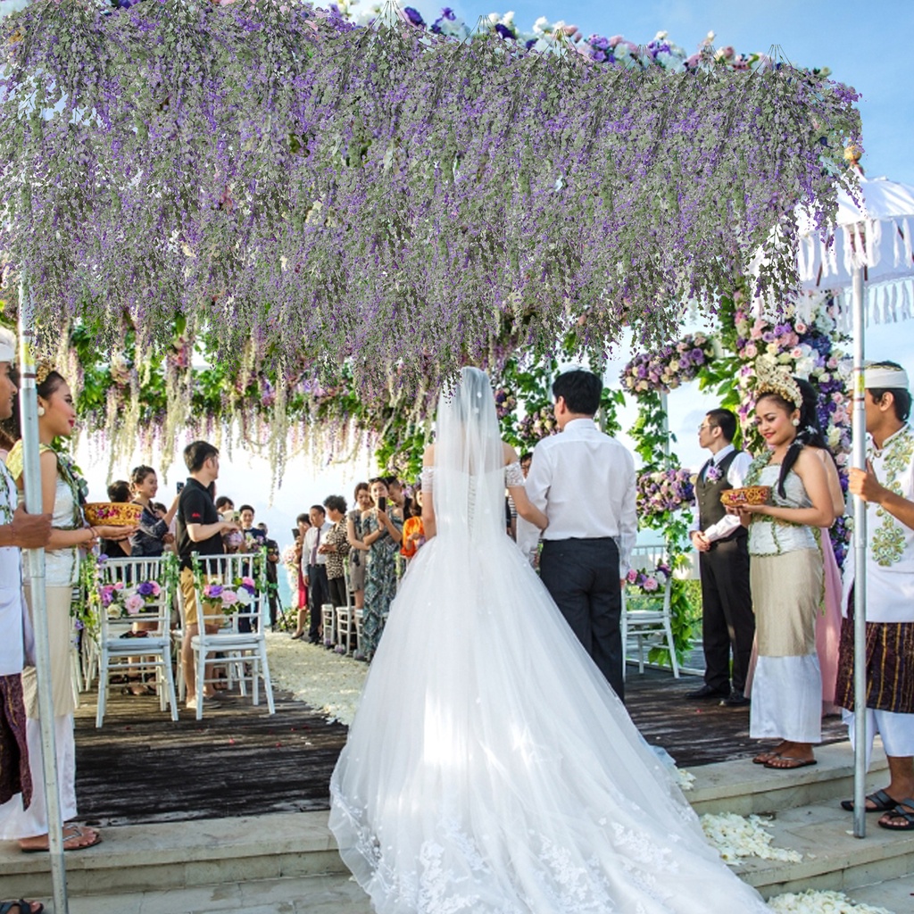 Cuộn Dây Mây Giả 5 Thanh 69-Item Chống Chịu Thời Tiết Dùng Trang Trí Phòng Khách