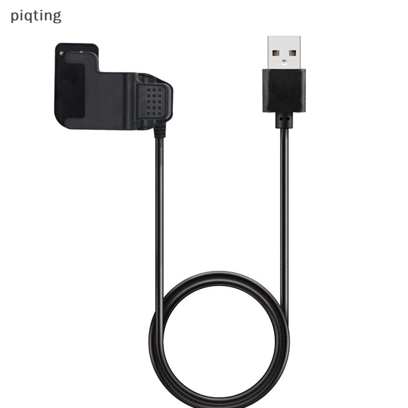 Dây Cáp Sạc Usb 2 / 3 Chấu Màu Đen Thông Dụng Piqt Tw64 Cho Đồng Hồ Thông Minh