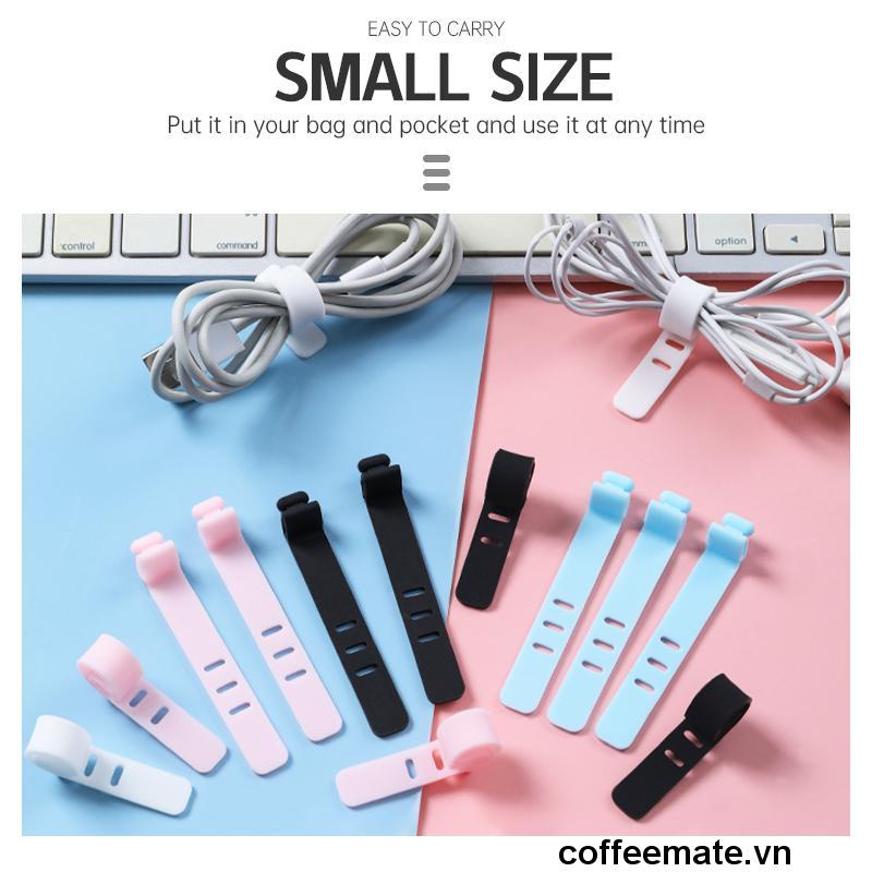 ⚡Dụng cụ quấn cáp sạc dây tai nghe usb bằng silicon tiện dụng