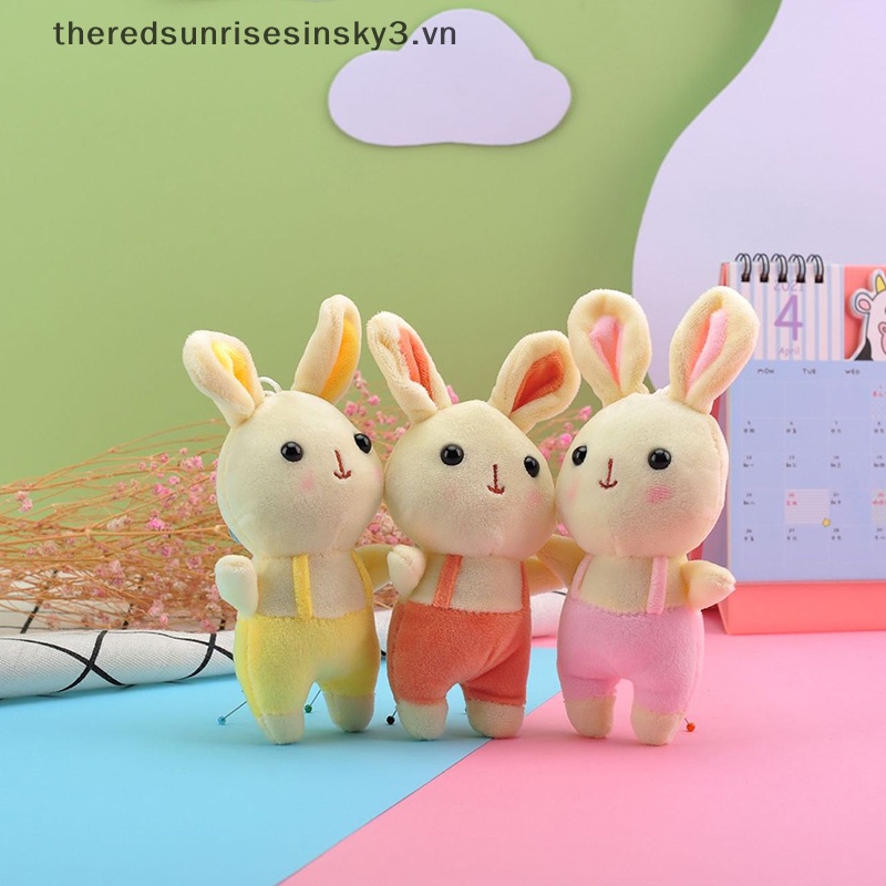 Móc Khóa Thỏ Nhồi Bông 12CM Đáng Yêu Thời Trang