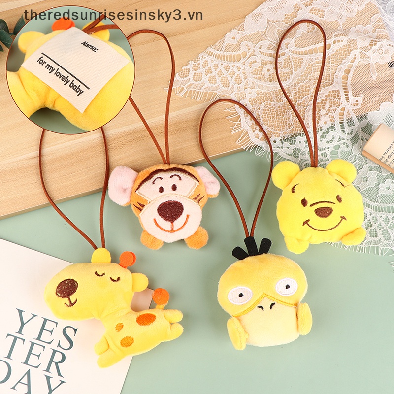 Nhãn Dán Trang Trí Túi Xách / Móc Khóa Hình Động Vật Hoạt Hình Dễ Thương Chống Thất Lạc