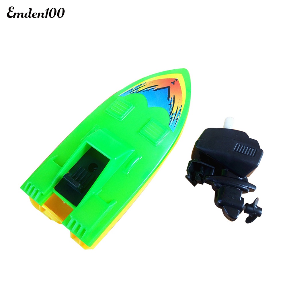 [EMDEN] Đồ Chơi Thuyền Xoay Gió Bằng Nhựa Cho Bé Khi Tắm Mùa Hè