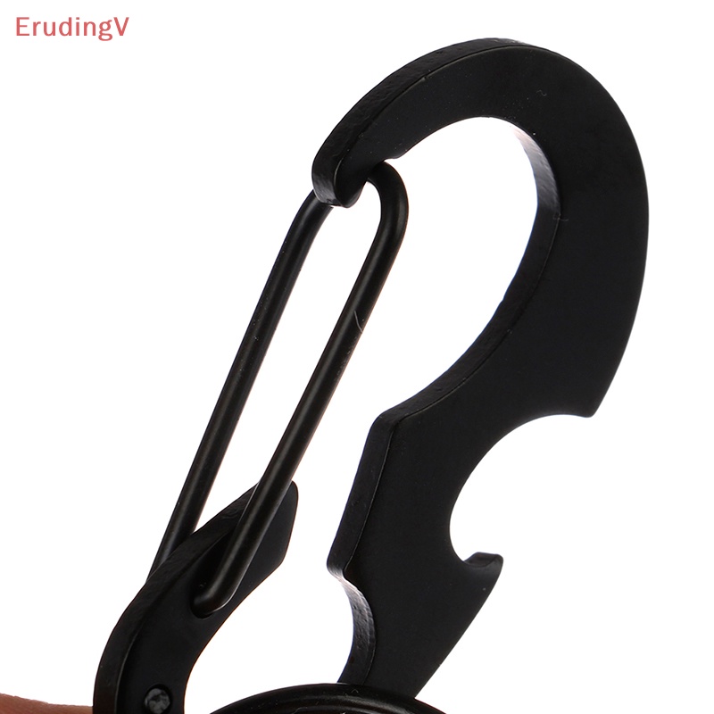 1 Móc Khóa Chữ D Dùng Mở Nắp Chai Khi Đi Cắm Trại Ngoài Trời