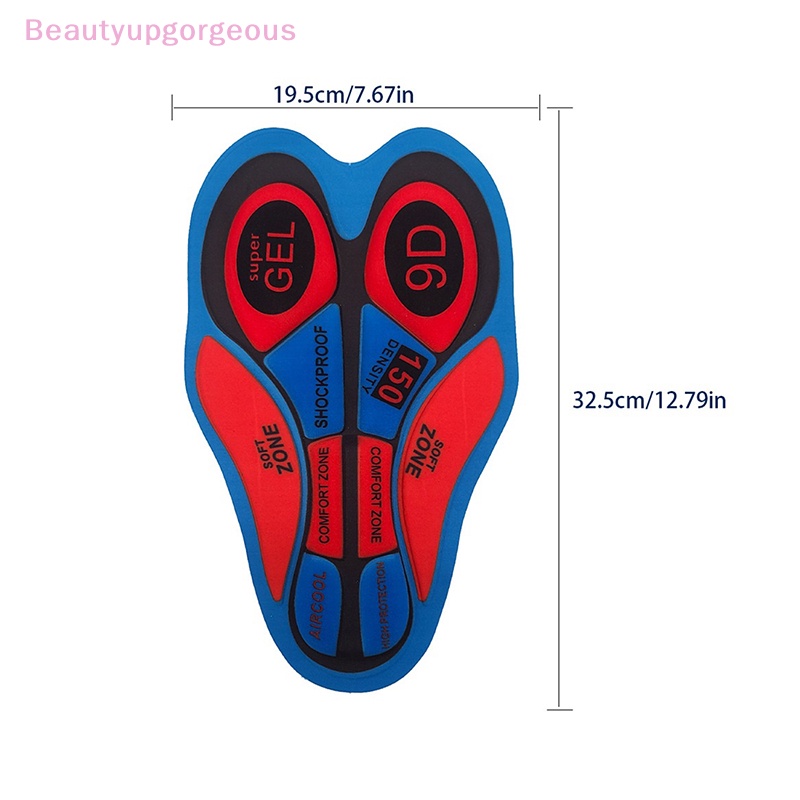 Miếng Đệm Quần Đùi Bằng Silicone 3D Co Giãn Chống Sốc Dành Cho Người Đi Xe Đạp