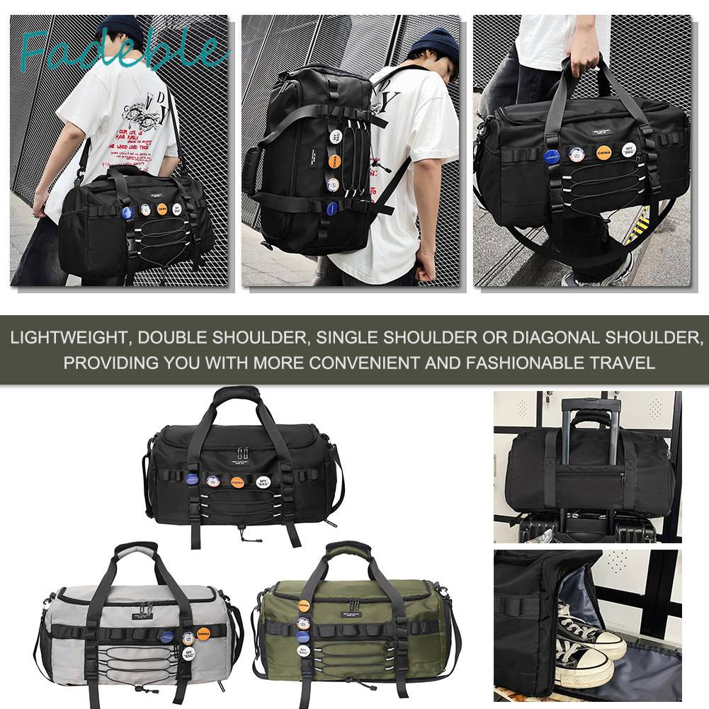 Túi Du Lịch / Bơi Lội Cỡ Lớn Chia Ngăn Khô Ướt Đa Năng Tiện Dụng