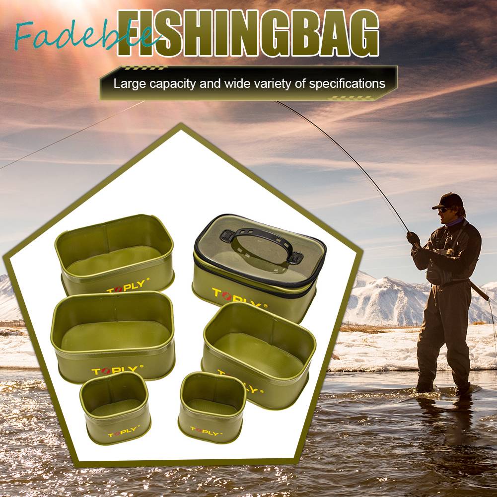 Túi Đựng Dụng Cụ Câu Cá Trọng Lượng Nhẹ Bằng EVA Dày Dặn Tiện Dụng