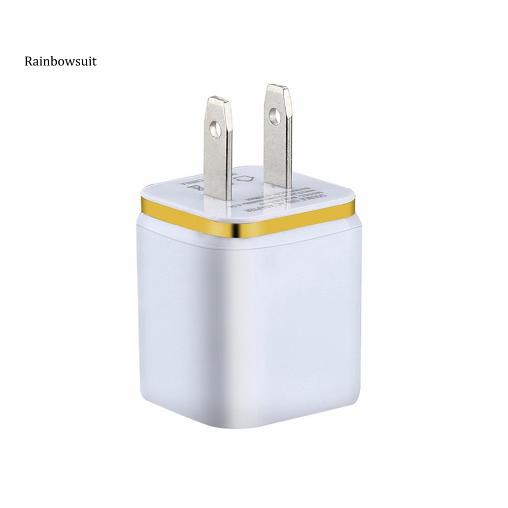 Phích Cắm Sạc Điện Thoại Hai Cổng USB Gắn Tường Nhỏ Gọn