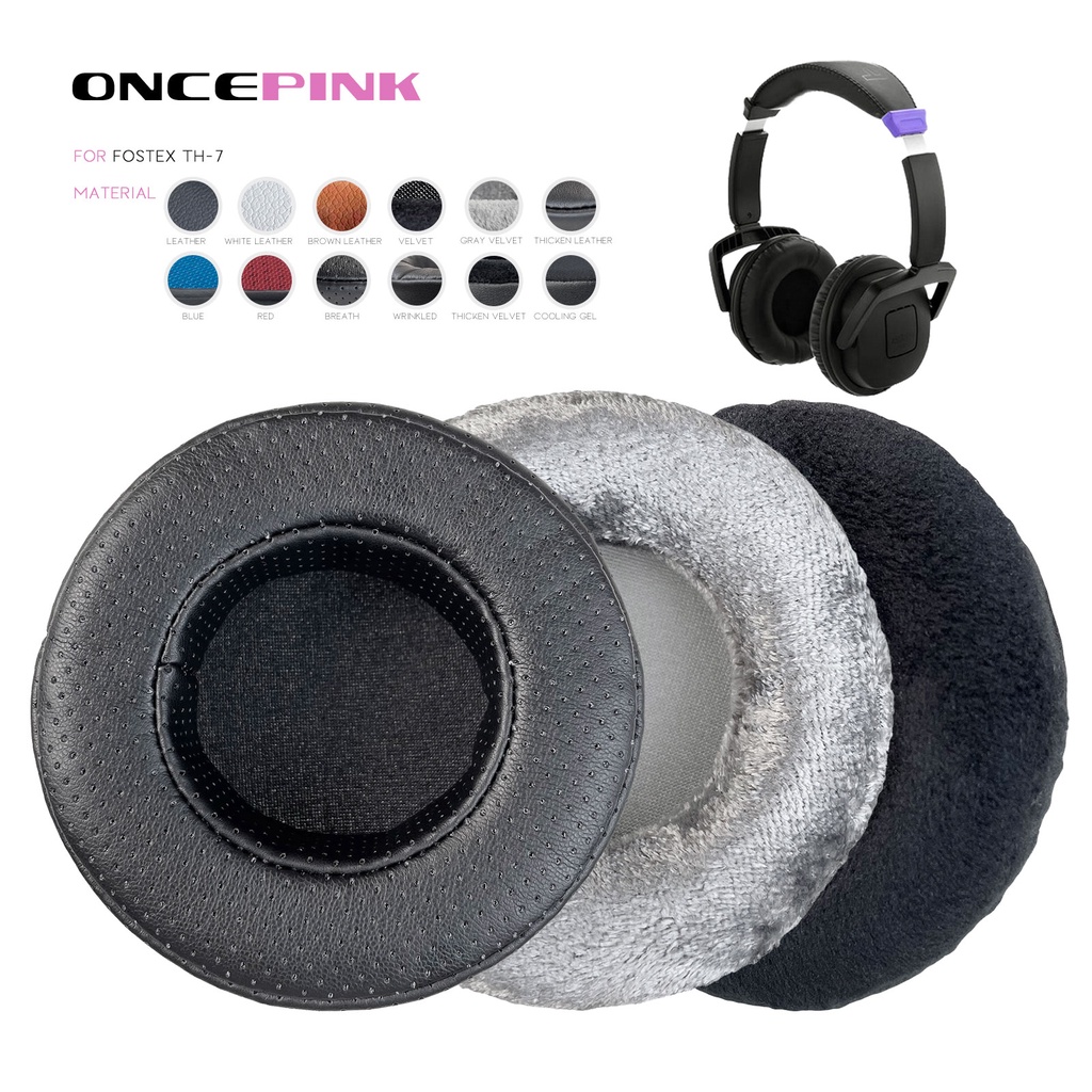 Miếng đệm tai thay thế Onepink cho tai nghe Fostex TH-7 Đệm dày Earmuffs Tai có băng đô