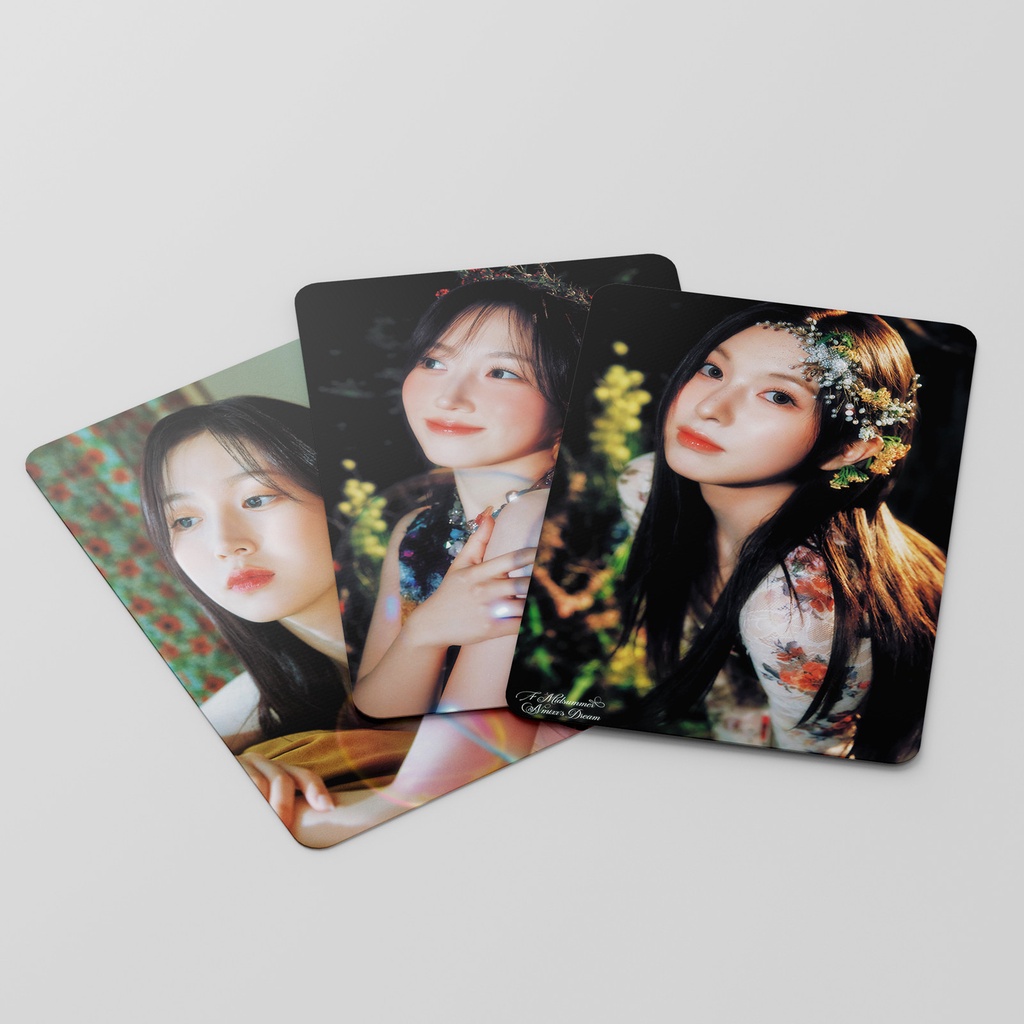 55pcs/box NMIXX Photocards A Midsummer NMIXX’s Dream Album Lomo Cards Kpop Postcards  LETAOTAO2023