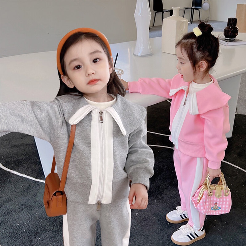 Milo Set Đồ Thể Thao Hai Món Phong Cách Hàn Quốc Cho Nữ Trung Niên