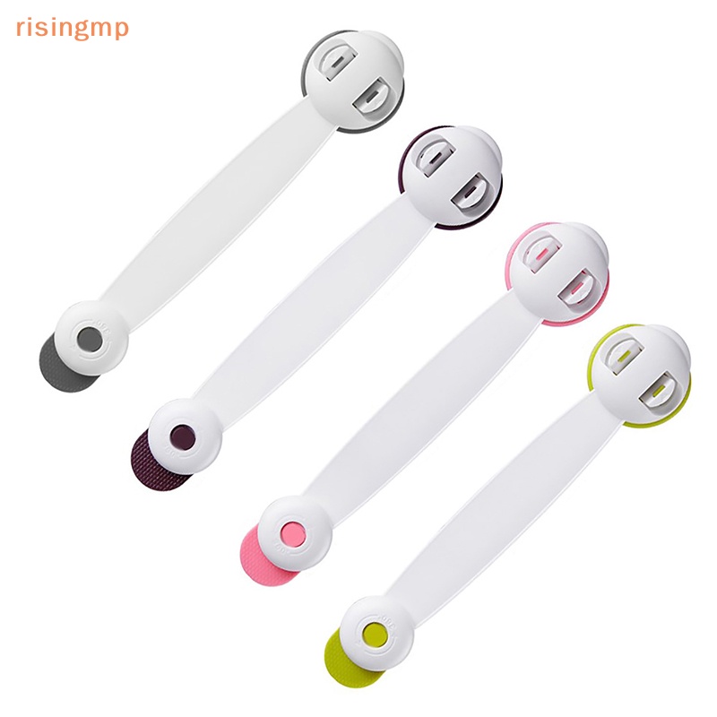 1 Khóa Cửa Tủ Lạnh / Ngăn Kéo Tủ Lạnh Bằng Nhựa Chống Kẹp Đa Năng Bảo Vệ An Toàn Cho Bé