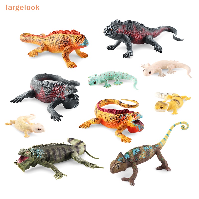 Mô Hình Thằn Lằn Bò Sát Sống Động Như Thật Để Bàn Trang Trí