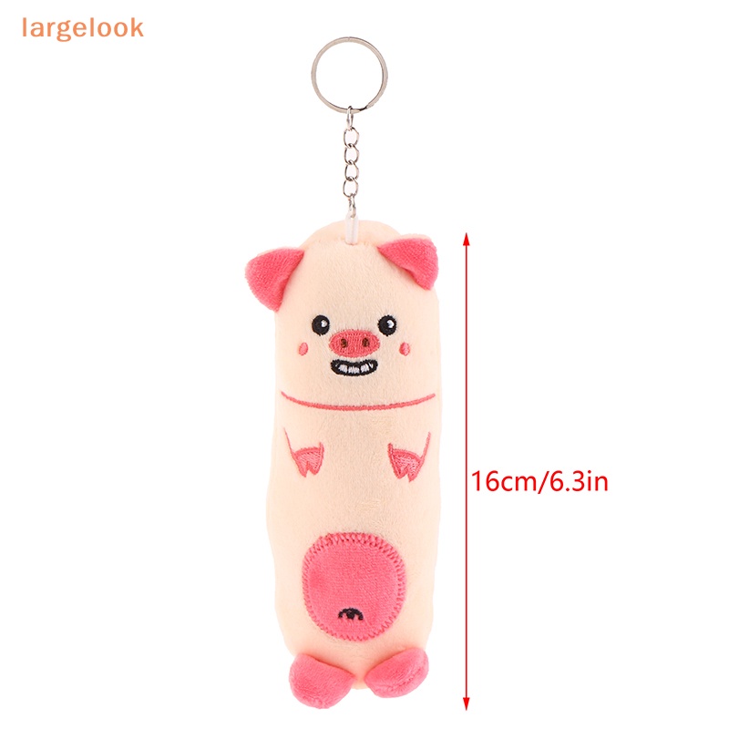 Móc Khóa Hình Gà / Heo Nhồi Bông 16CM Mềm Mại Đáng Yêu