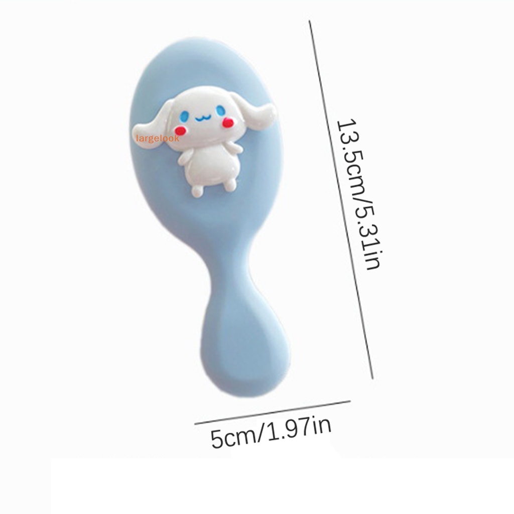 [Lớnlook] Lược Đệm Khí Họa Tiết Hoạt Hình Cinnamon Tạo Kiểu Tóc Dễ Thương Làm Quà Tặng Sinh Nhật Màu Hồng Xanh