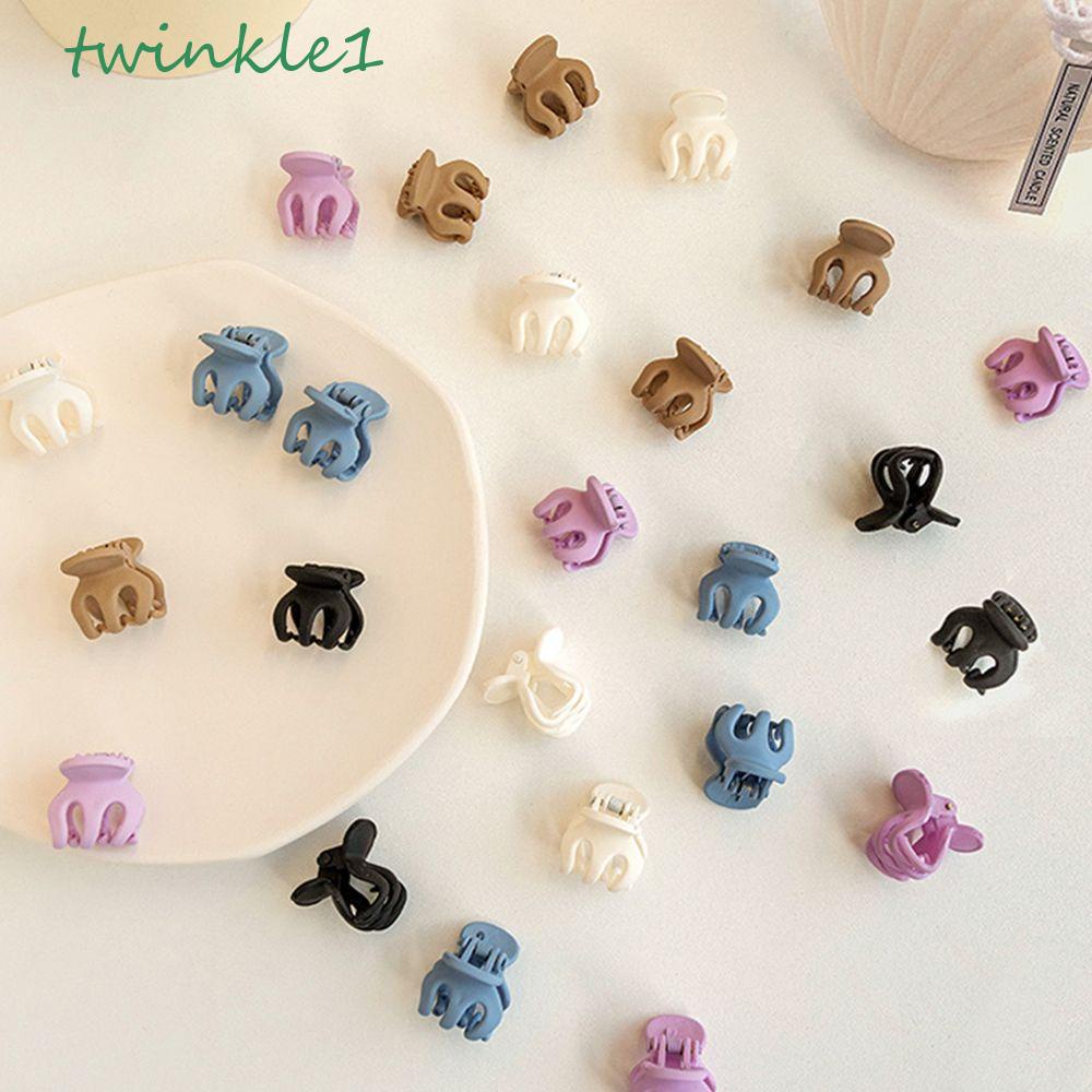 TWINKLE Kẹp Tóc Nhỏ Đơn Giản Thời Trang Hàn Quốc Cho Nữ