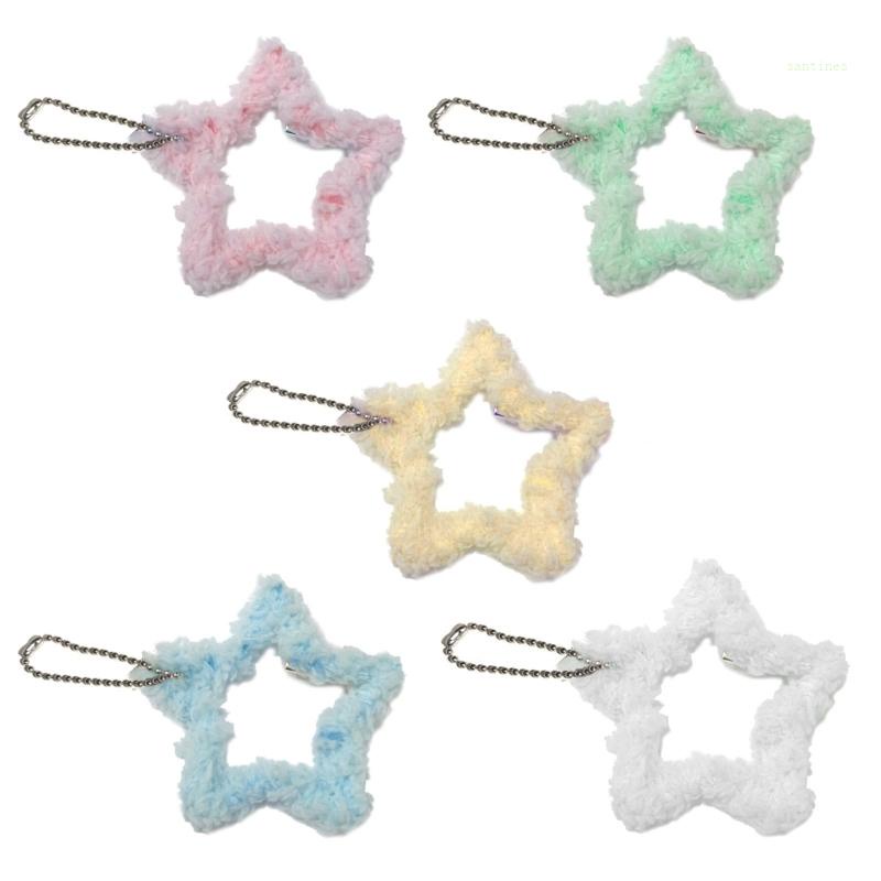 Kẹp Tóc Vải Lông Chống Trượt Phong Cách Giáng Sinh