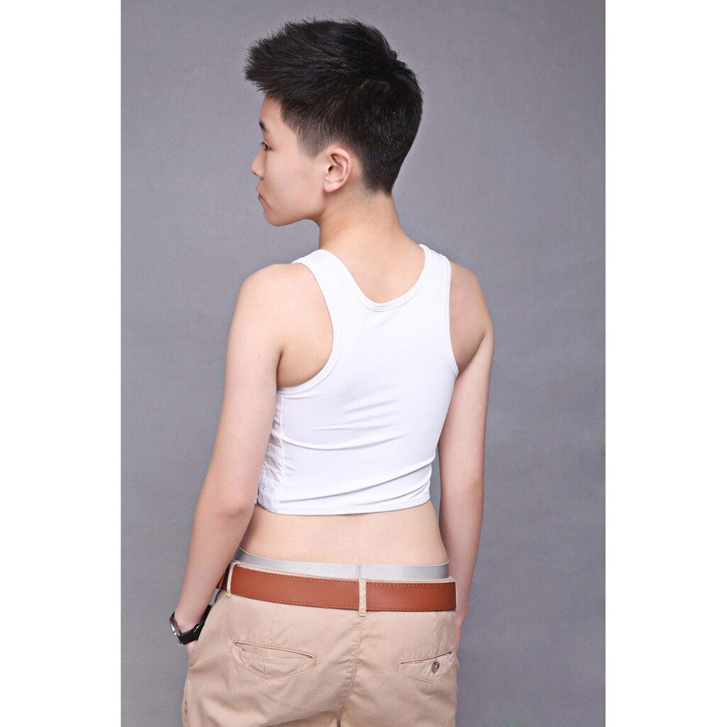 Áo Ngực Khóa Cài Thoáng Khí Tomboy Trong Suốt