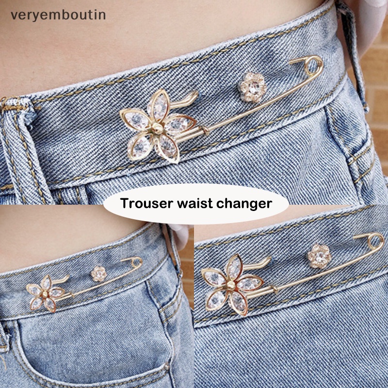 Nút Kim Loại Có Thể Tháo Rời Dùng Để May Quần Jean Giảm Cân