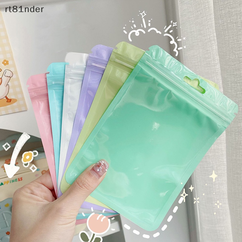 Rt Set 10 Tấm Thẻ Ảnh Nhóm Nhạc Kpop Toploader Màu Kẹo