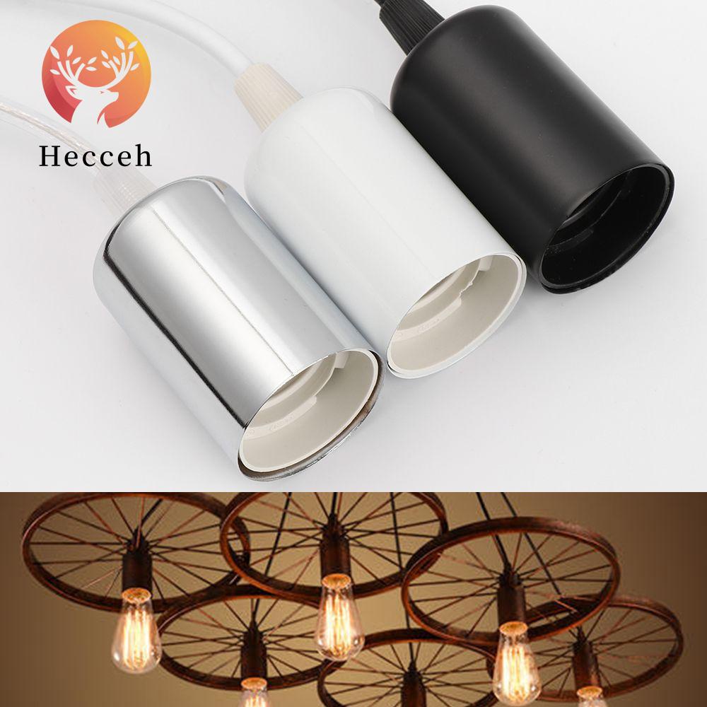HECCEH Chuôi Đèn 0.5m / 0.8m / 1m / 1.2m / 1.5m / 2m E27 Phong Cách Vintage