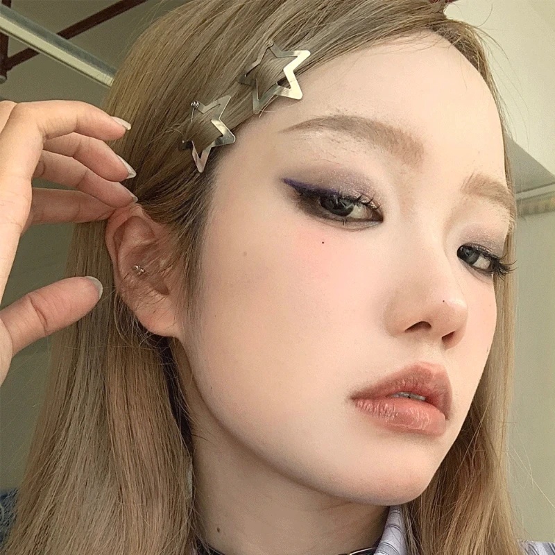 Set 10 Kẹp Tóc Hình Ngôi Sao Dễ Thương Cho Nữ Y2K