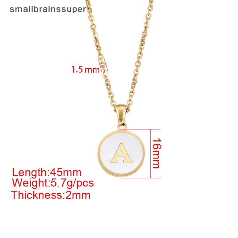 Vòng cổ Mặt Hình Chữ Cái Từ A-Z Tráng Men Thời Trang Cho Nam Và Nữ