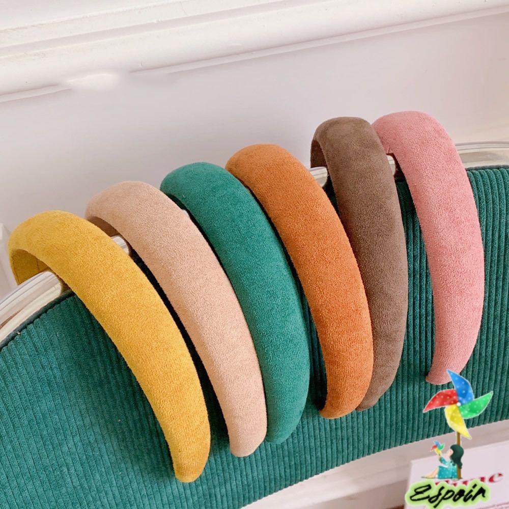 ESPO Băng Đô Cài Tóc Bản Rộng Thời Trang Mùa Đông