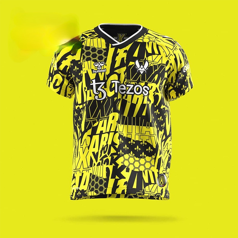 Áo Thun Bóng Đá 2023 Paris S-2XL 23-24 Chất Lượng Cao