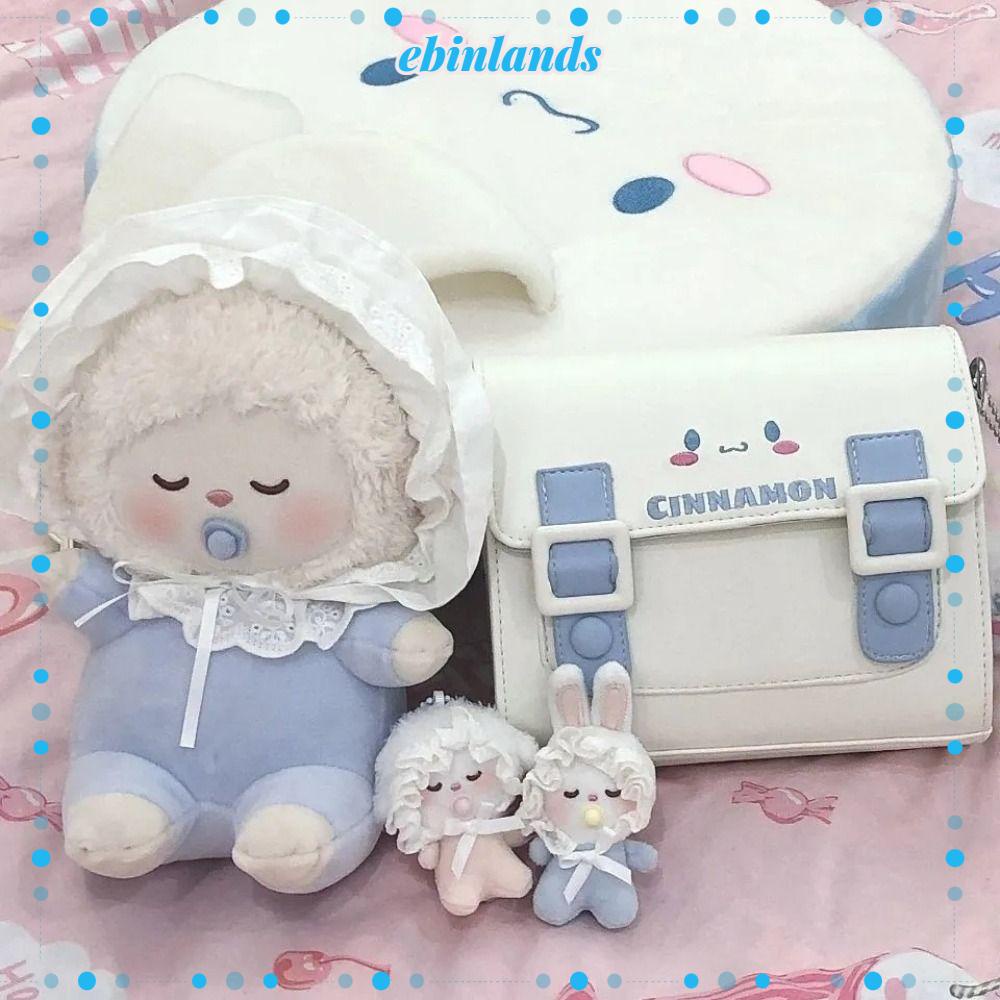 EBINLANDS Túi Xách Da Pu Họa Tiết Hoạt Hình Dễ Thương Cho Nữ