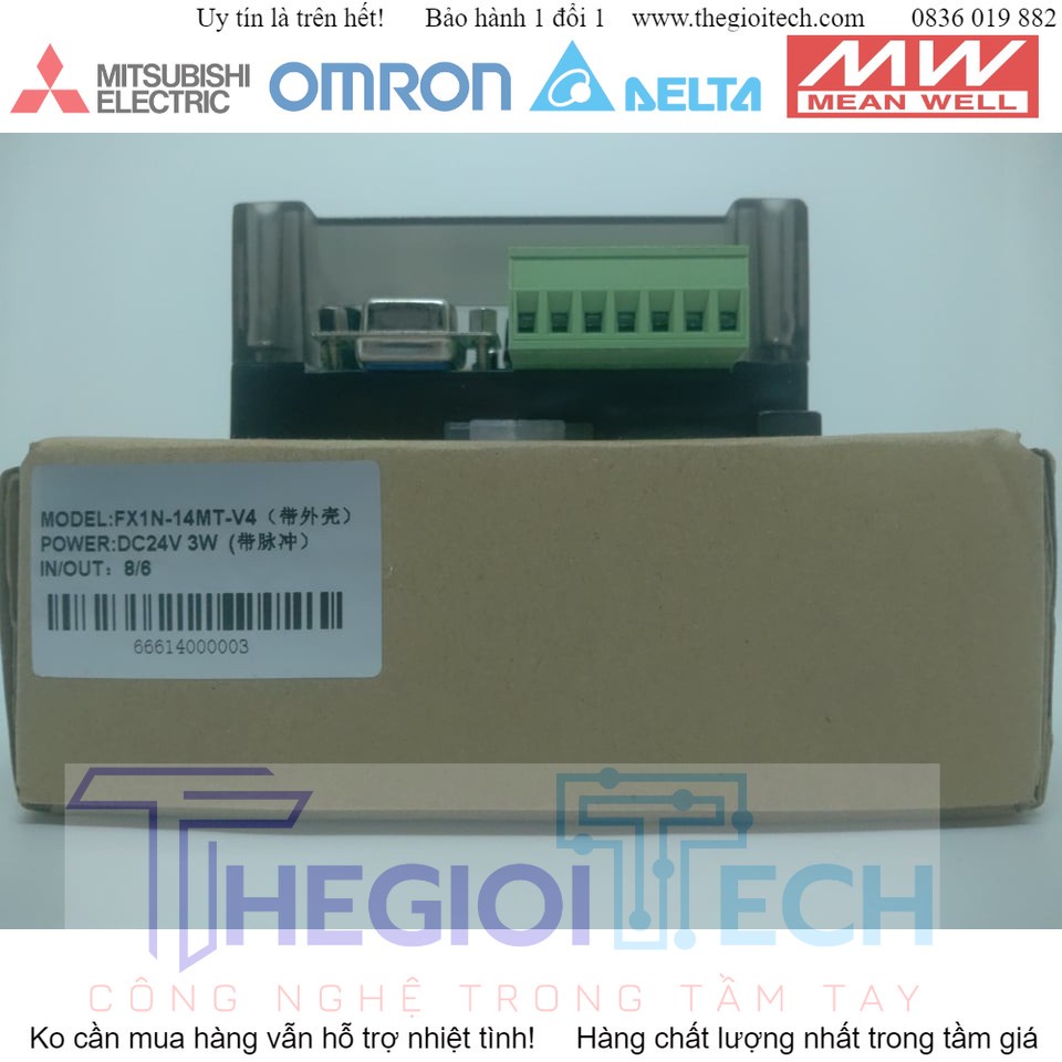 Main board, Bộ Bo mạch lập trình PLC FK1N Mitsubishi FX1N-14MT