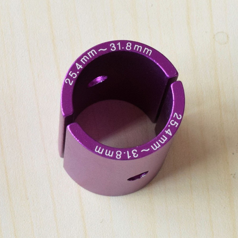 Phụ Kiện Nối Tay Lái Xe Đạp Màu Đen 25.4mm Sang 31.8mm