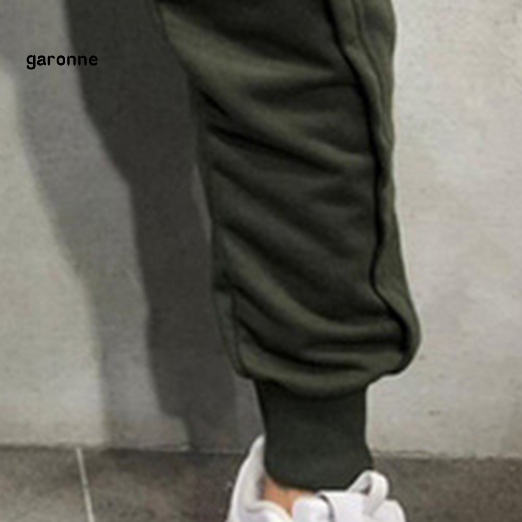 Quần Baggy Hai Lớp Màu Trơn Phong Cách Hip Hop Đường Phố Cho Nam