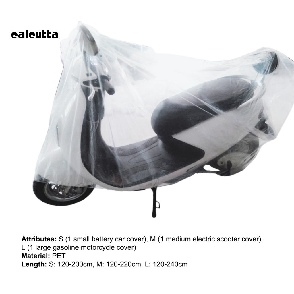 Vỏ Bọc Xe Máy Chống Bụi Trong Suốt Nhỏ Gọn