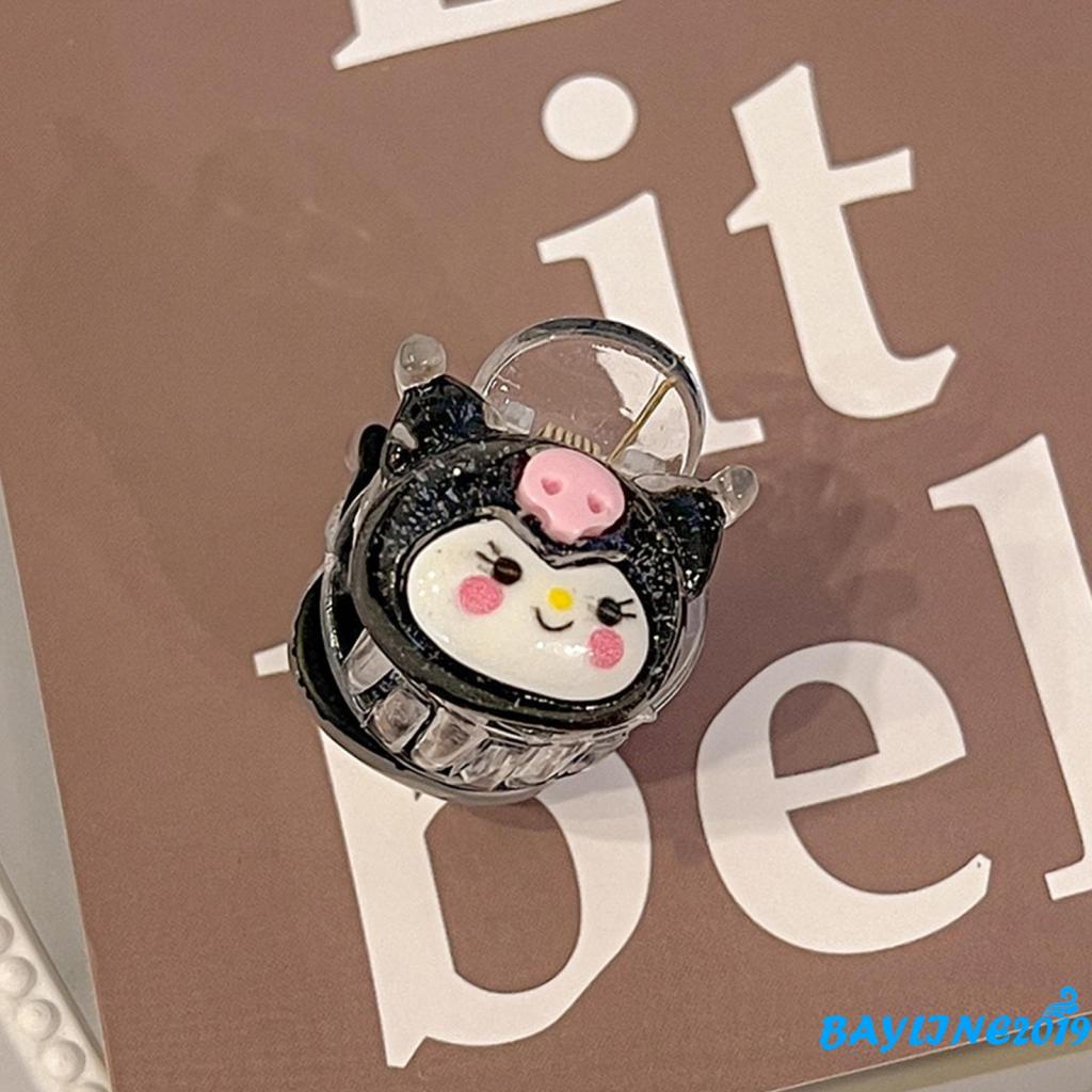 Kẹp Tóc Đuôi Ngựa Cao Cấp In Họa Tiết Hoạt Hình Cho Mọi Loại Tóc