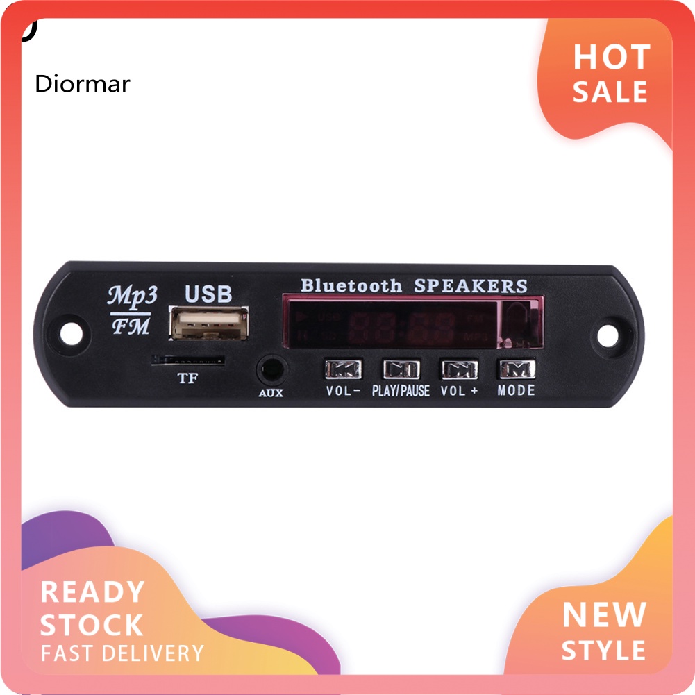 Mô-đun Giải Mã Âm Thanh Loa Bluetooth FM Radio MP3 50