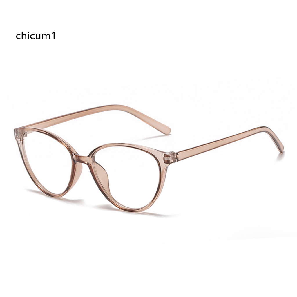 Kính Đọc Sách Gọng Tròn CC 0 Độ Chống Ánh Sáng Xanh Cho Học Sinh