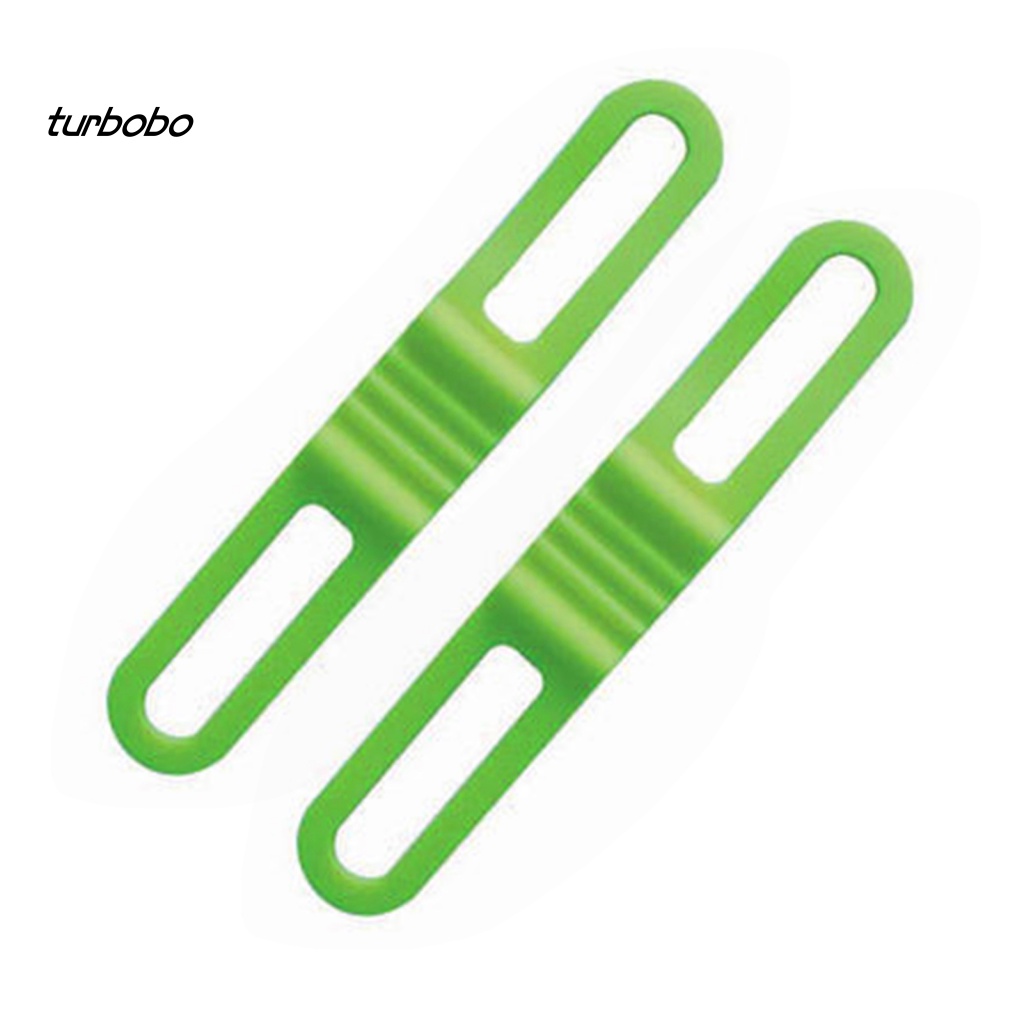 Set 2 Dây Silicone Kéo Căng Tay Lái Xe Đạp Chống Trượt